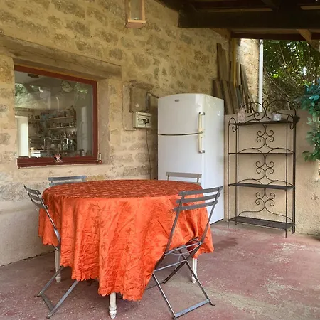 Дом отдыха Rdc D'une Maison En Pierre St Antonin Noble Val